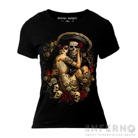 Día De Los Muertos női póló