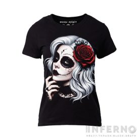 La Catrina - Rosa női póló