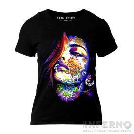 Tattooed face - fantasy női póló