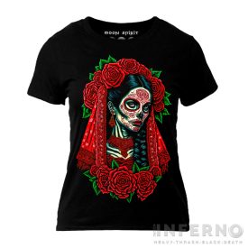 La Catrina In Red női póló