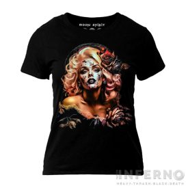 Marilyn Monroe & Roses fantasy női póló