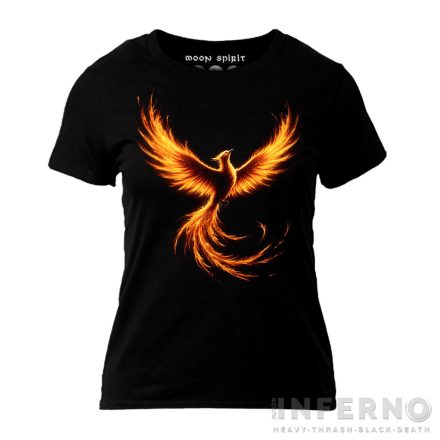 Phoenix Flame - Főnix madár női póló