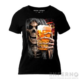 Cheers! - koponyás női póló