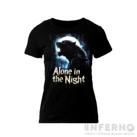 Werewolf: Alone in the Night - Vérfarkas női póló