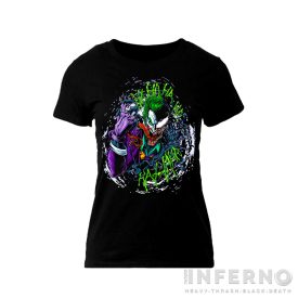 Symbiote Joker - bohócos női póló