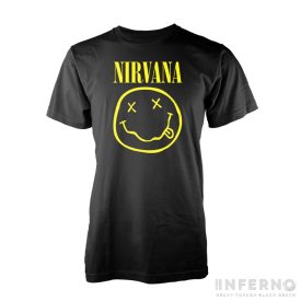 Nirvana - Face Logo póló