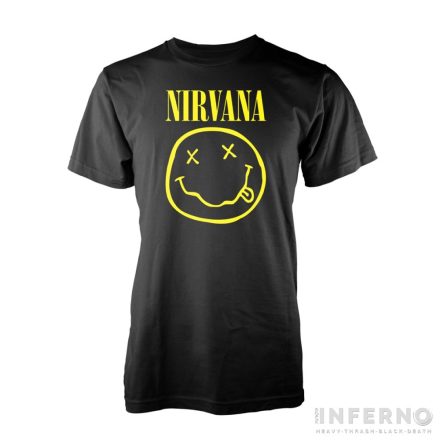 Nirvana - Face Logo póló